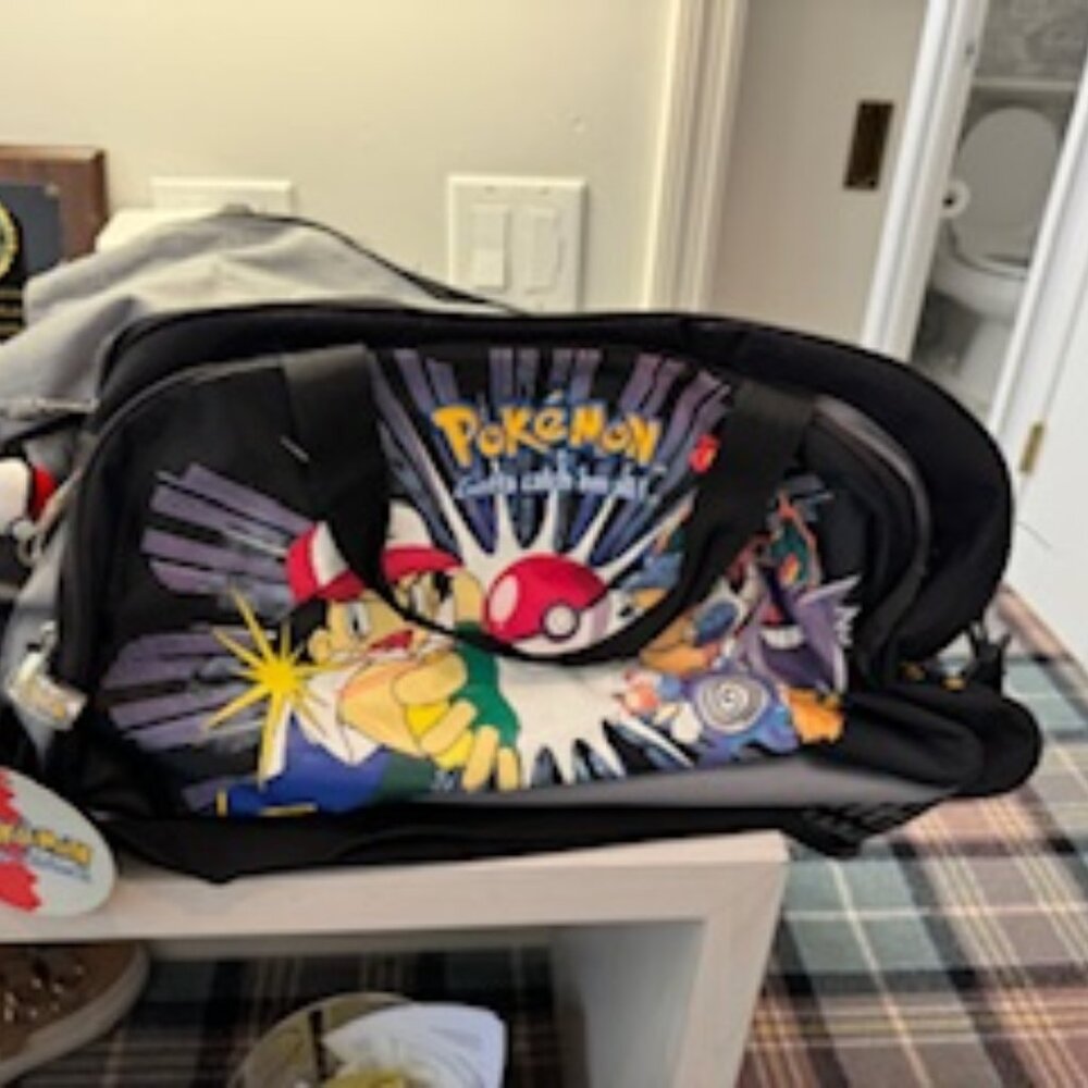 Pokemon travel bag on wheels